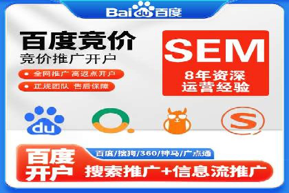 行业领先企业的网站sem托管实践
